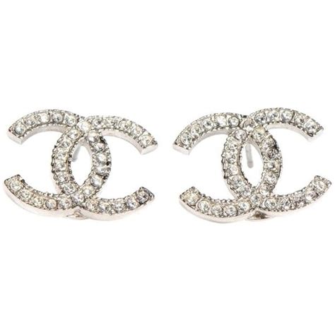 chanel earrings diamonds|pre owned Chanel earrings.